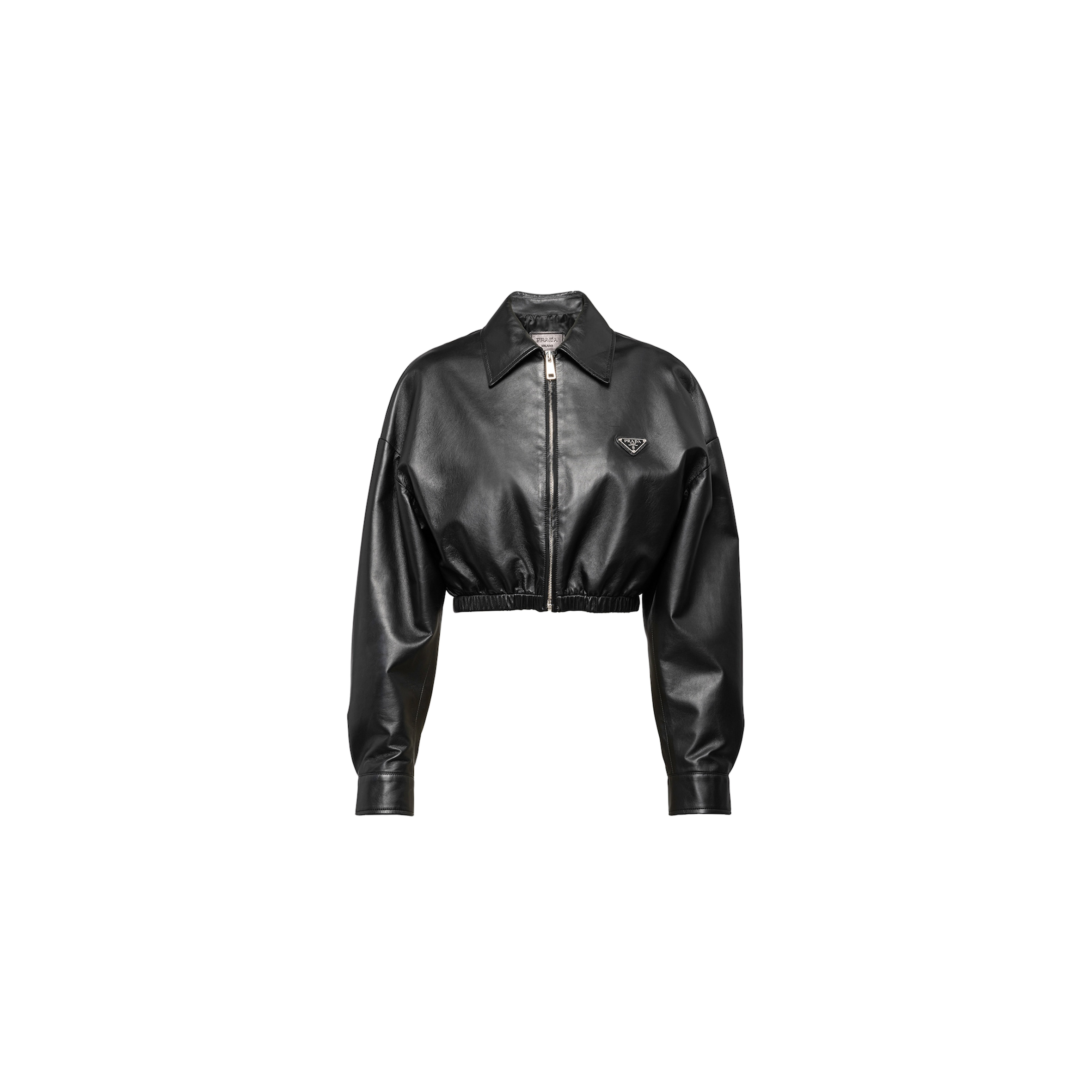 Pra*a leather jacket 58a121